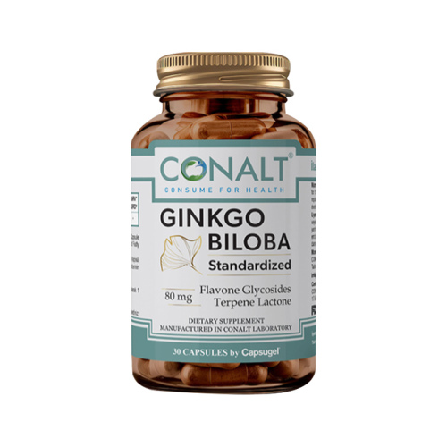 Conalt Ginkgo Biloba 80 mg Takviye Edici Gıda 30 Kapsül