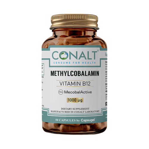 Conalt Methylcobalamin Vitamin B12 Takviye Edici Gıda 50 Kapsül