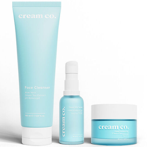 Cream Co. Hassas Cilt Tipi Bakım Seti
