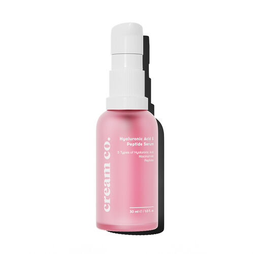 Cream Co. Hyaluronic Acid and Peptide Serum 30 ml