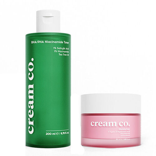 Cream Co. Matlaştırıcı Nemlendirici İkili