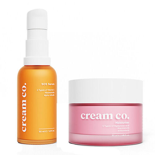 Cream Co. Yenileyici Nemlendirici İkili