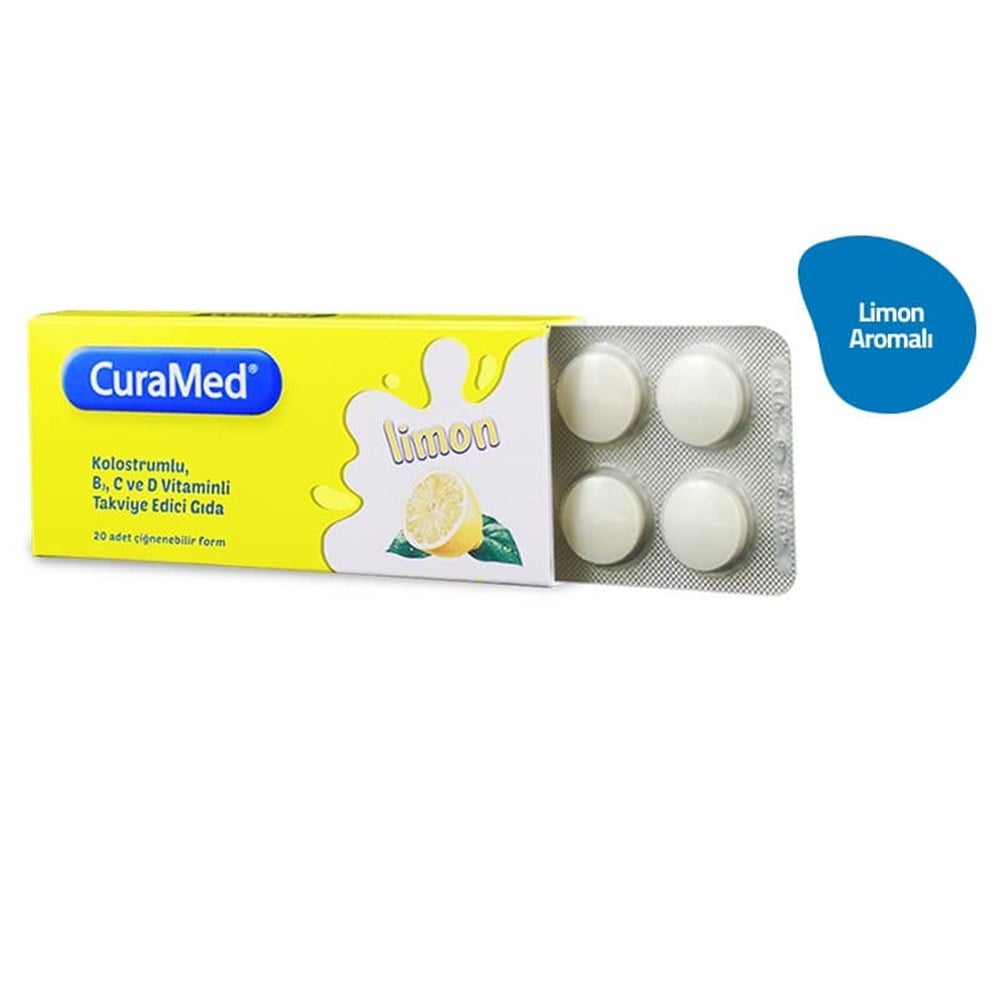CuraMed Limon 20 Pastil
