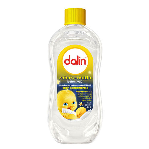 Dalin Rahat ve Mutlu Bebek Yağı 200 ml