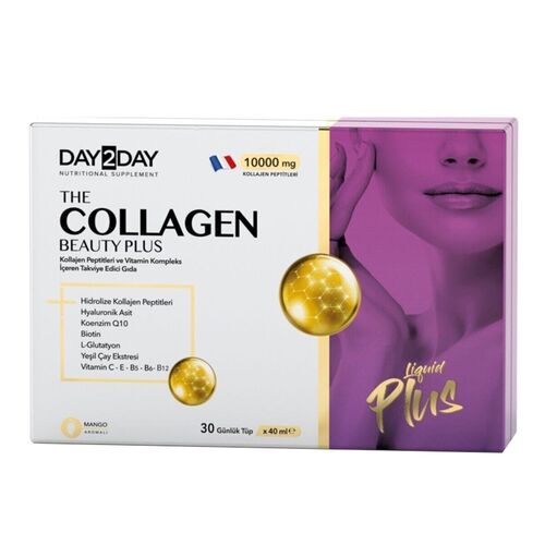 DAY2DAY The Collagen Beauty Plus Liquid Plus 40 ml 30 Tüp