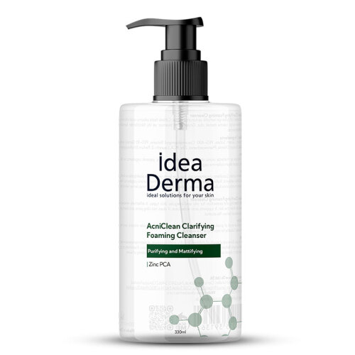İdea Derma AcniClean Clarifying Foaming Cleanser 330 ml