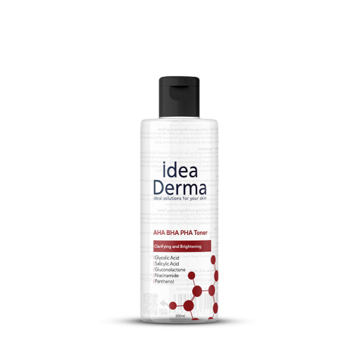 İdea Derma AHA BHA PHA Clarifying and Brightening Toner 200 ml