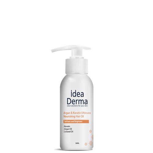 İdea Derma Argan ve Keratin Besleyici Saç Bakım Yağı 100 ml