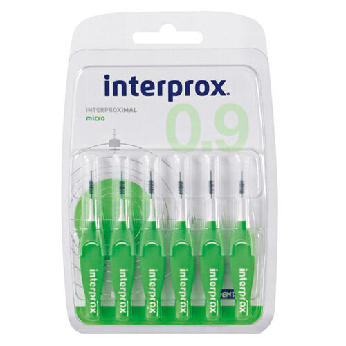 Dentaid INTERPROX 4G Micro Blister 6\'lı - Yeşil - N31192