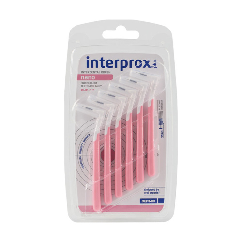 Dentaid INTERPROX Plus 2G Nano Blister 6 Adet - Pembe - N5251471