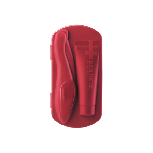 Dentiste Pocket Pro Seyahat Ağız Bakım Seti Kırmızı