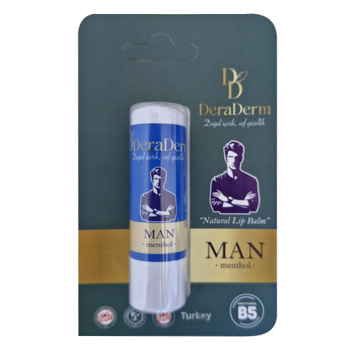 Deraderm Natural Lip Balm Man (Erkekler için) 5 gr