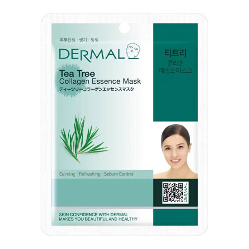 Dermal Çay Ağacı Özlü Kollajen Yüz Maskesi 23 gr