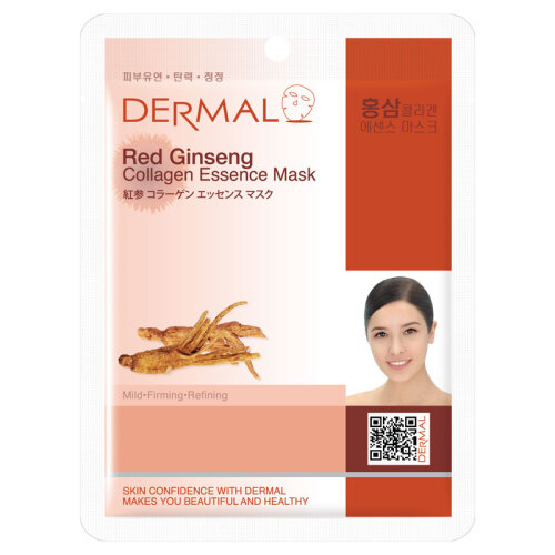 Dermal Kırmızı Ginseng Özlü Kollajen Maskesi 23 gr