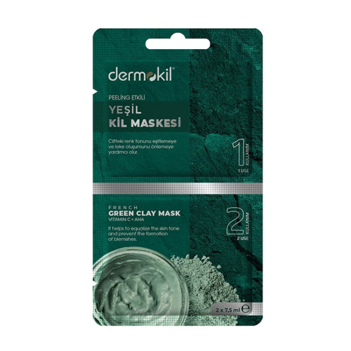Dermokil Yeşil Kil Maskesi 2x7,5 ml