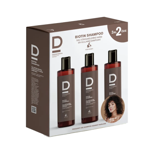 Kadınlar için biotinli şampuan