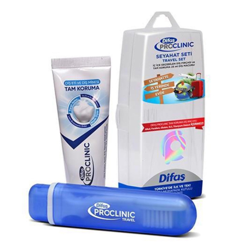 Difaş Seyahat Seti Pro-Clinic Kutulu