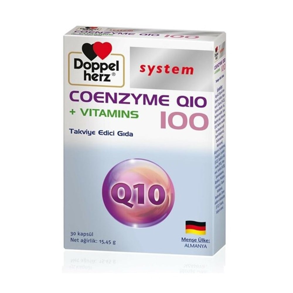 Doppelherz System Coenzyme Q10 + Vitamins 30 Kapsül
