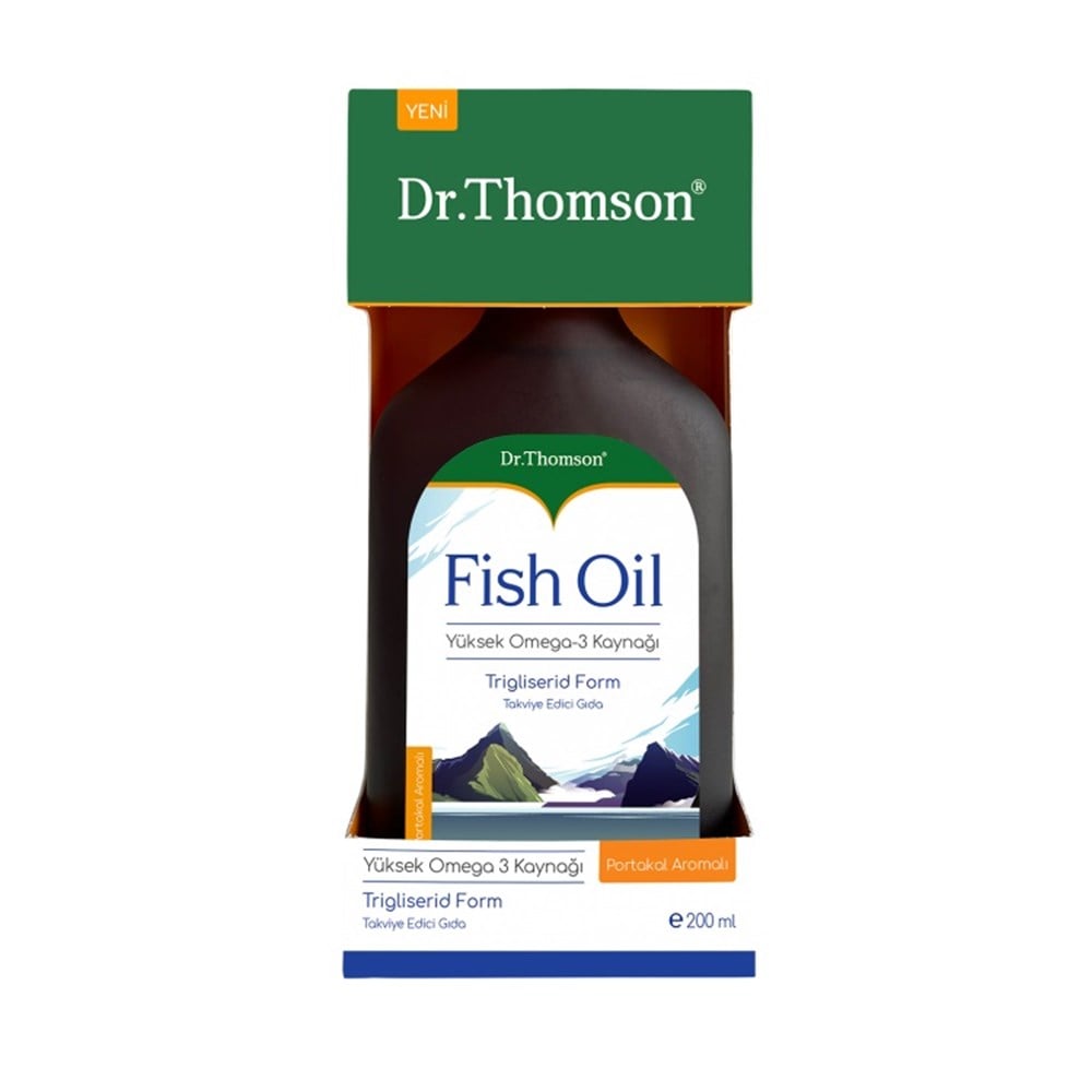 Dr. Thomson Fish Oil Orange Flavor 200 ml