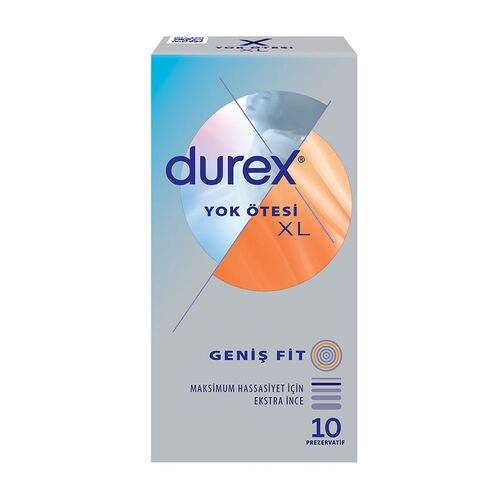 Durex Yok Ötesi XL Prezervatif 10 Adet