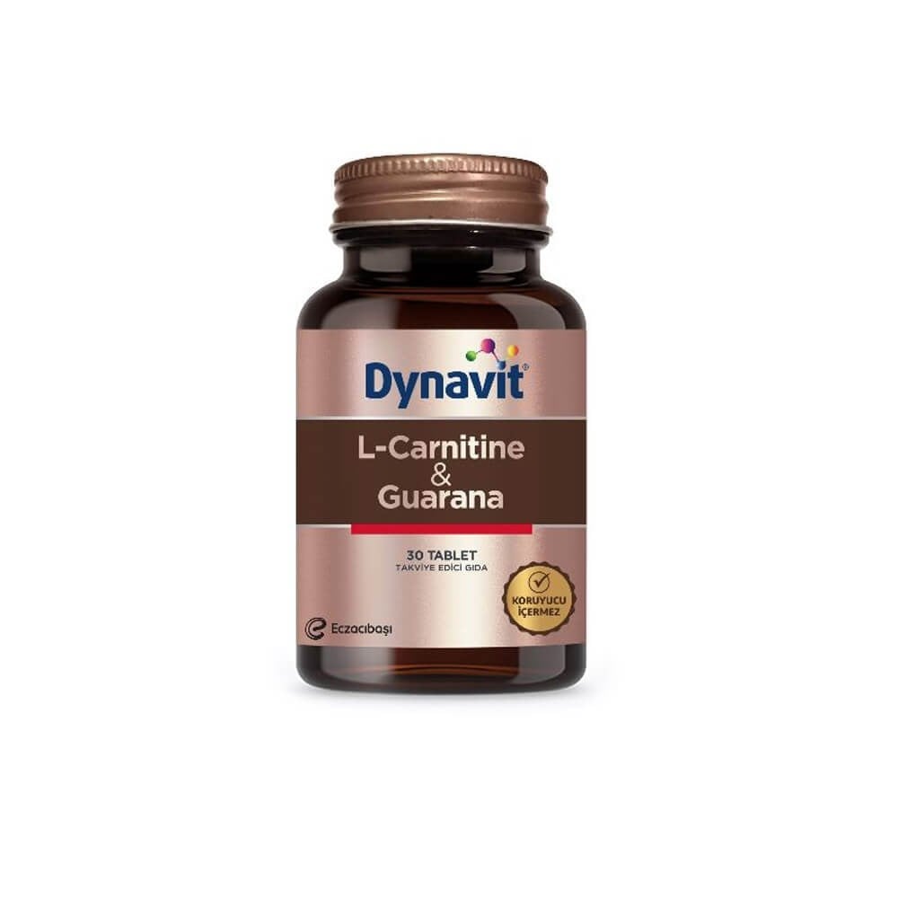 Dynavit L-Carnitine & Guarana 30 Tablets