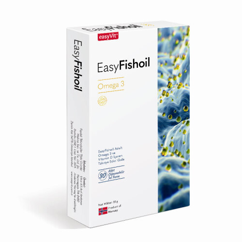 EasyFishoil Adult 30 Çiğnenebilir Jel Form