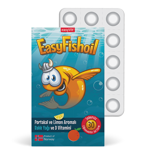 EasyFishoil Çiğnenebilir Jel Tablet