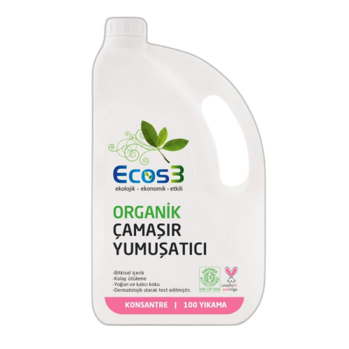 Ecos3 Organik Çamaşır Yumuşatıcı 2500 ml
