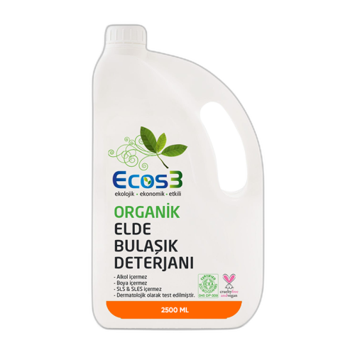 Ecos3 Organik Elde Bulaşık Deterjanı 2500 ml