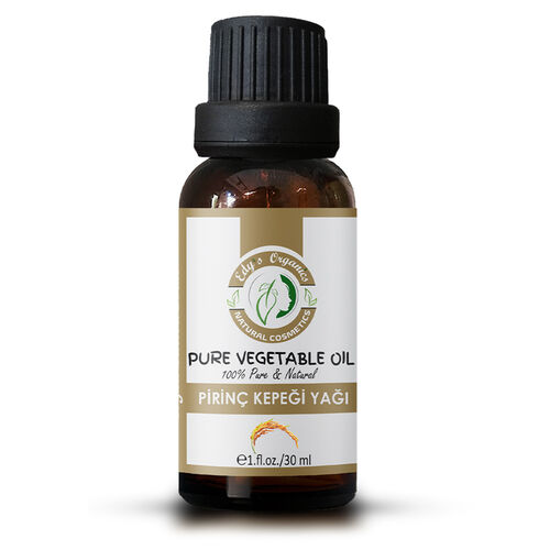 Edys Organics Pirinç Kepeği Yağı 30 ml