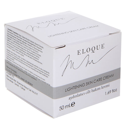 Eloque Aydınlatıcı Cilt Bakım Kremi 50 ml