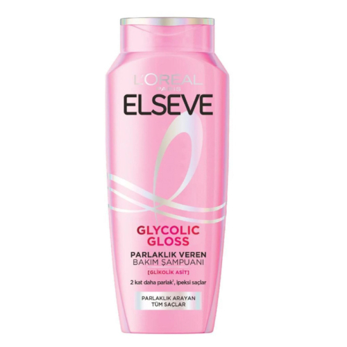 Elseve Şampuan Glycolic Gloss Parlaklık Veren Bakım Şampuanı 300 ml