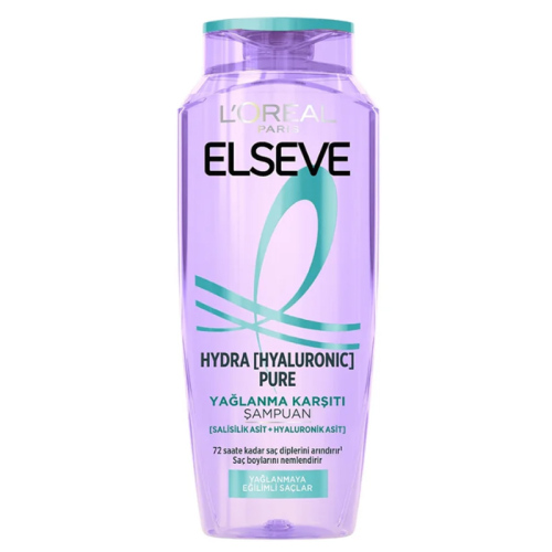 Elseve Hydra Hyaluronic Pure Yağlanma Karşıtı Arındırıcı Şampuan 300 ml