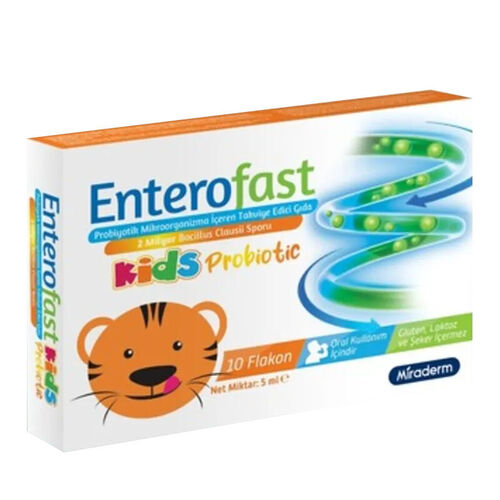 ENTEROFAST KIDS PROBIOTIC 10 FLAKON