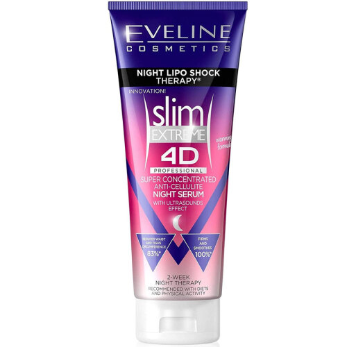 Eveline Slim Extreme 4D Selülit Karşıtı Gece Serumu 250 ml