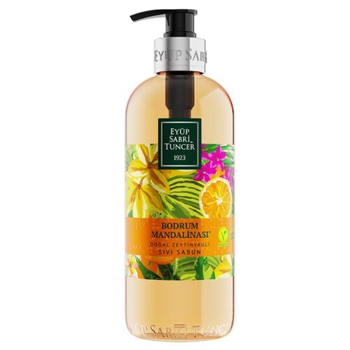 Eyüp Sabri Tuncer Doğal Zeytinyağlı Sıvı Sabun 500 ml - Bodrum Mandalinası