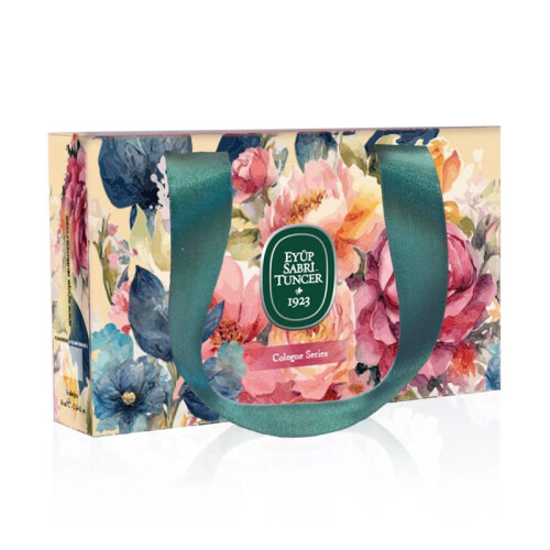 Eyüp Sabri Tuncer 5li 16 ml Kolonya - Set 3 - Kurdeleli Hediye Çanta