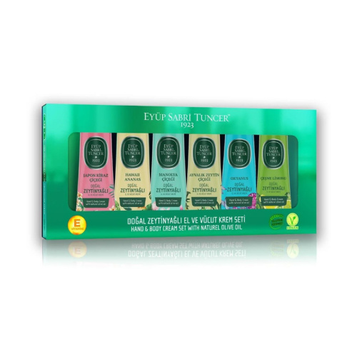 Eyüp Sabri Tuncer Doğal Zeytinyağlı El ve Vücut Kremi 50 ml x 6 Adet