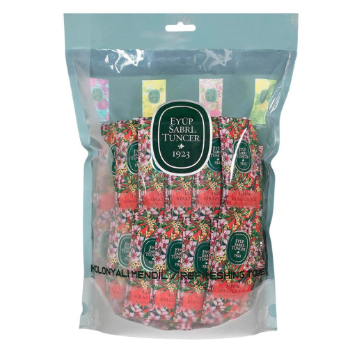 Eyüp Sabri Tuncer Japon Kiraz Çiçeği Kolonyalı Mendil 150 Adet- Küçük Boy