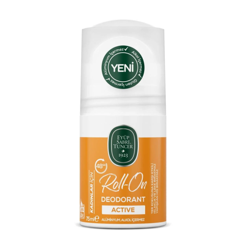 Eyüp Sabri Tuncer Roll-On Deodorant Active - Kadınlar İçin 75 ml