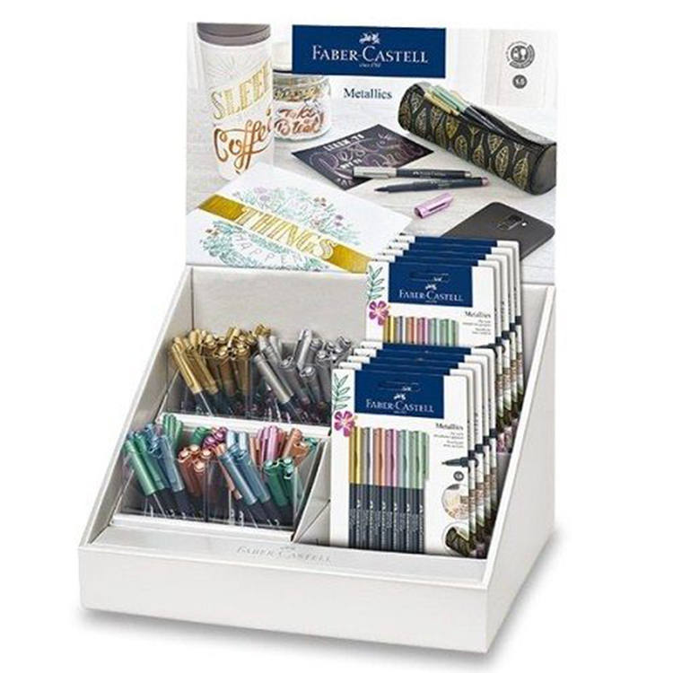 Faber Castell Markör Kalem Metalik 120Li Oc Stand 5020160712000 Kmpy