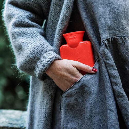 Fashy Termofor Cep Model Sıcak Su Torbası - Kırmızı 0,3L