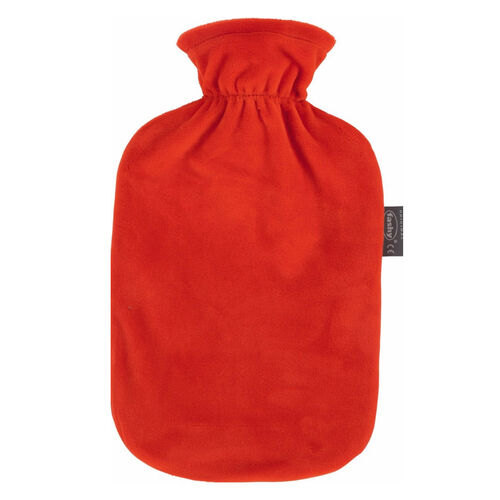 Fashy Termofor Kadife Kılıflı Sıcak Su Torbası - Turuncu 2L