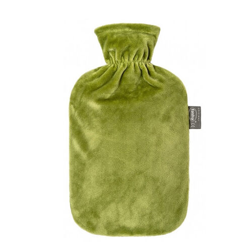 Fashy Termofor Kadife Kılıflı Sıcak Su Torbası -Yeşil 2L