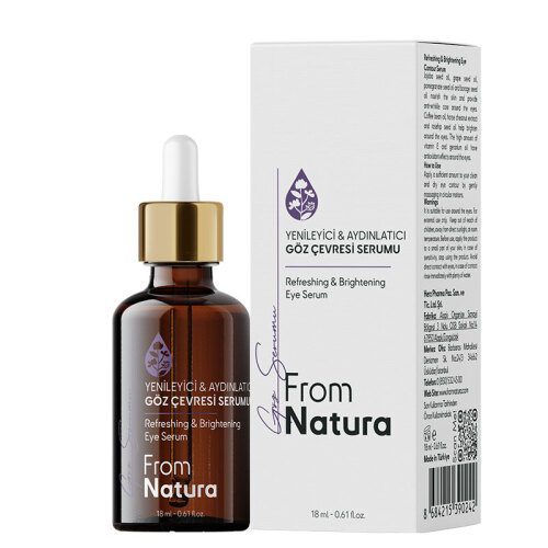 From Natura Yenileyici ve Aydınlatıcı Göz Çevresi Serumu 18 ml