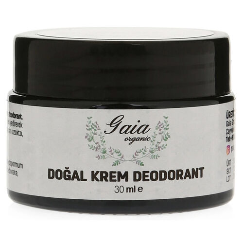 Gaia Organic Dogal Krem Deodorant 30 ml