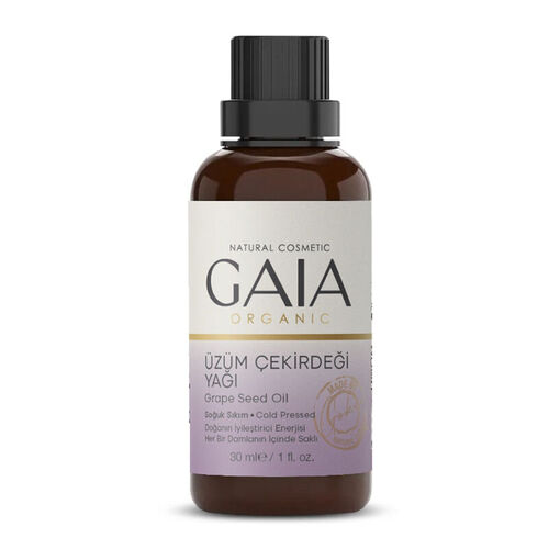Gaia Organik Soğuk Sıkım Üzüm Çekirdeği Yağı 30 ml