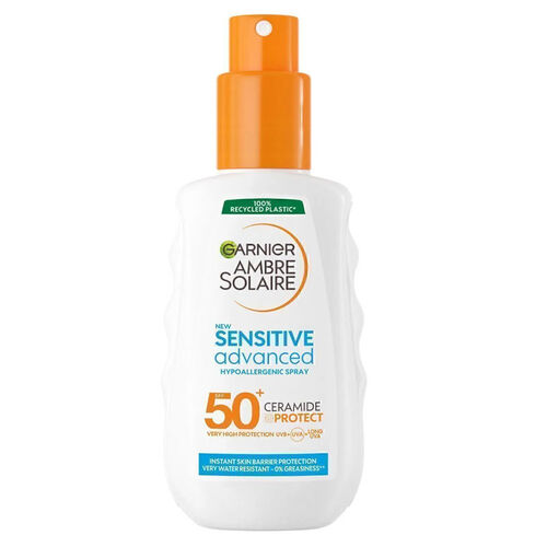 Garnier Ambre Solaire Sensitive Advanced Hipoalerjenik Güneş Koruyucu Sprey SPF50 200ml