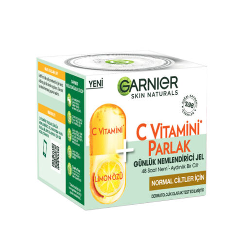 Garnier Витамин С Яркий ежедневный увлажняющий гель 50 мл