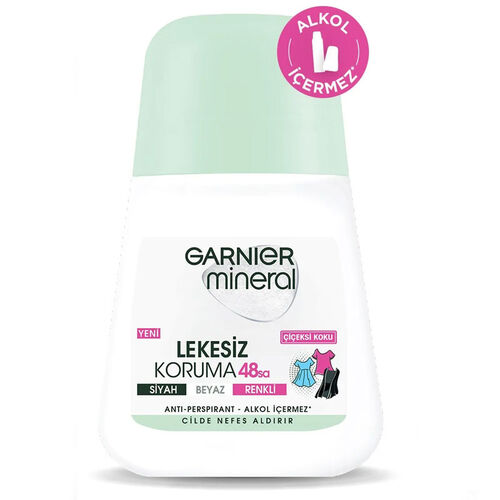 Garnier Mineral Lekesiz Koruma Terleme Karşıtı Rulo 50ml
